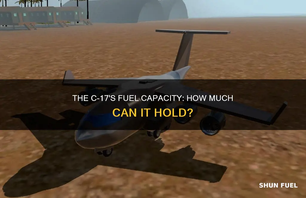 how much fuel does a c-17 hold