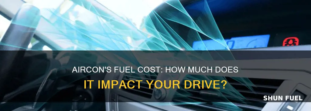 how much fuel does a car aircon use