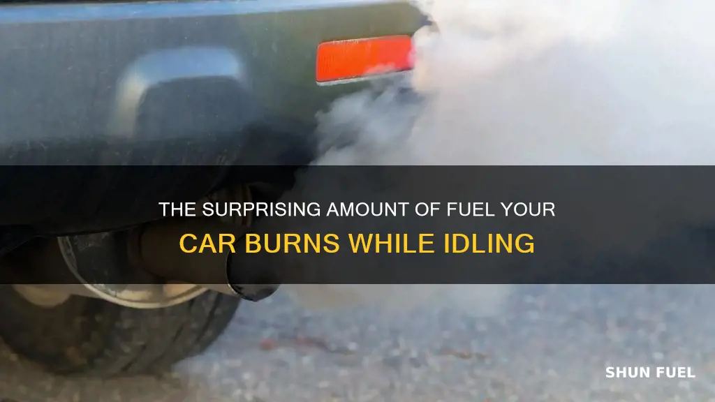 how much fuel does a car burn idling