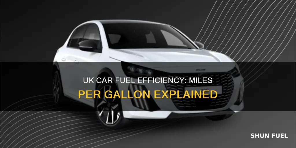 how much fuel does a car use per mile uk