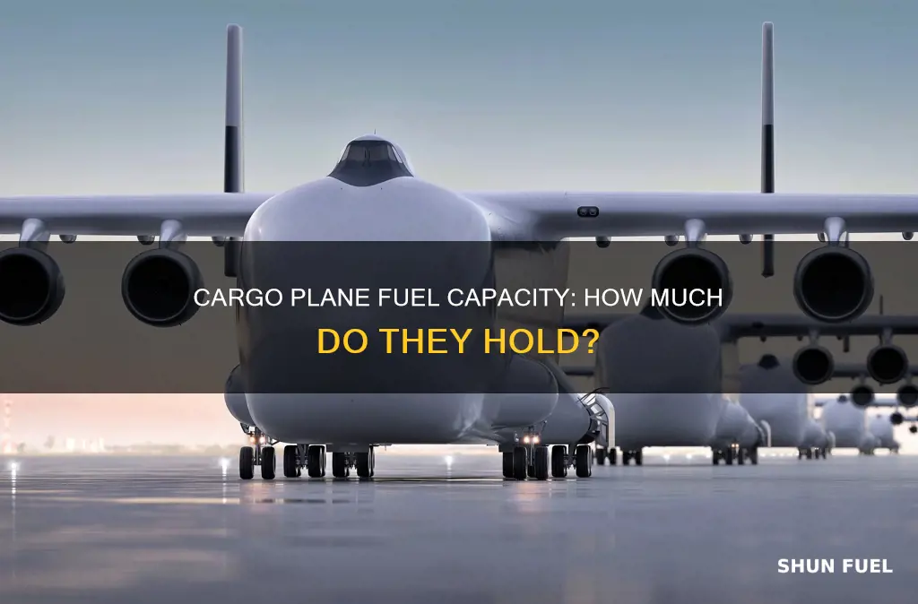 how much fuel does a cargo plane hold