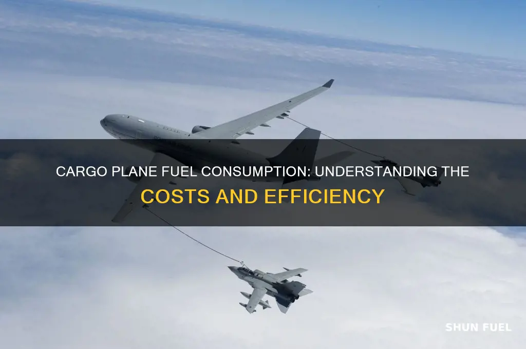 how much fuel does a cargo plane use