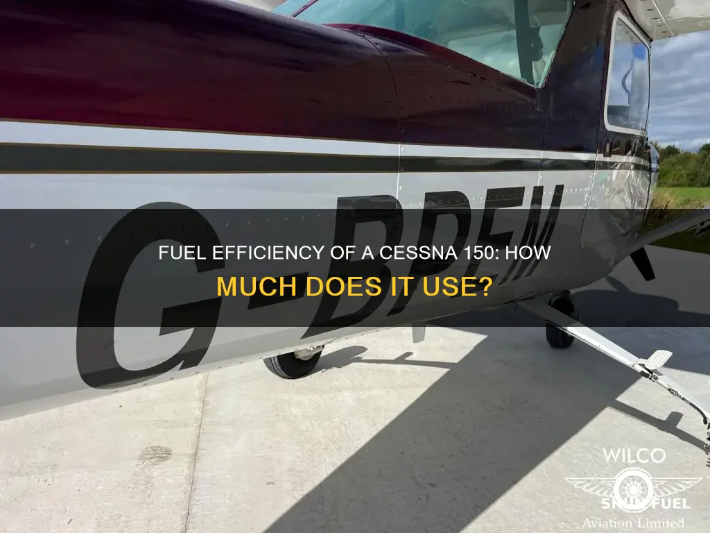 how much fuel does a cesna 150 use