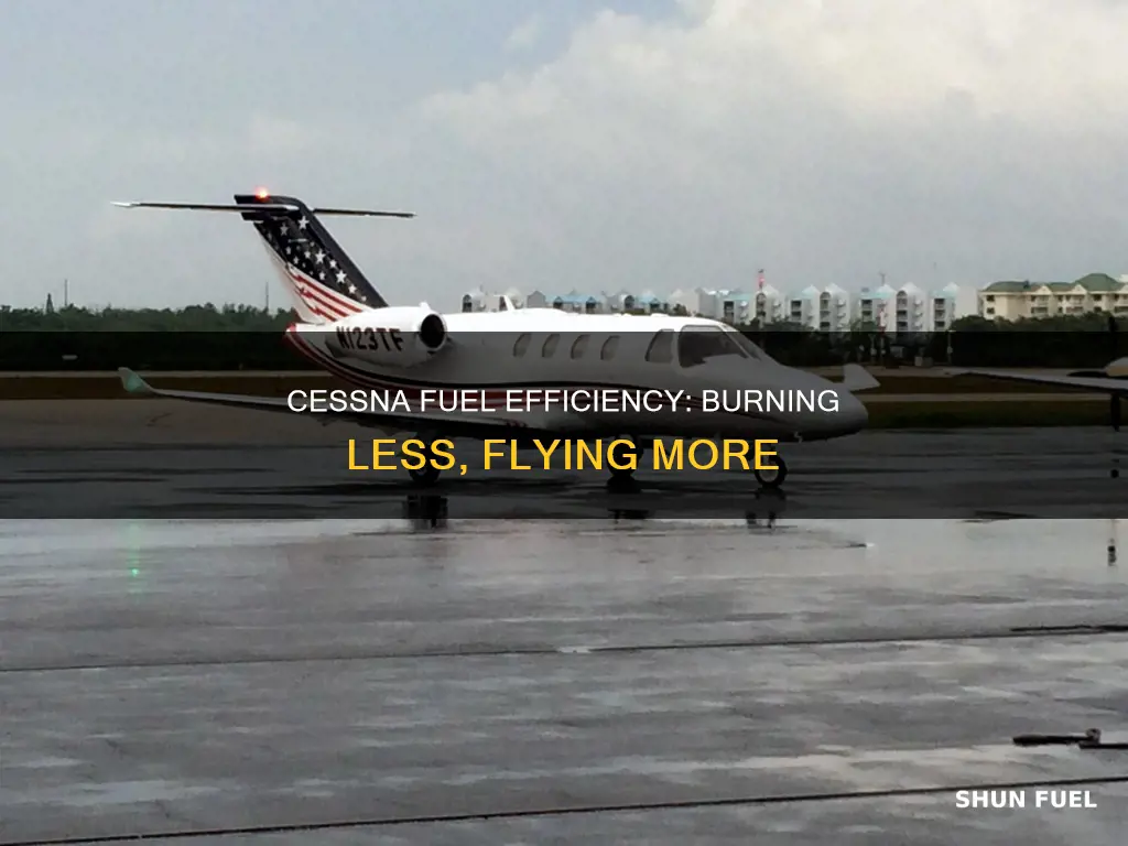 how much fuel does a cessna burn in 2 hours