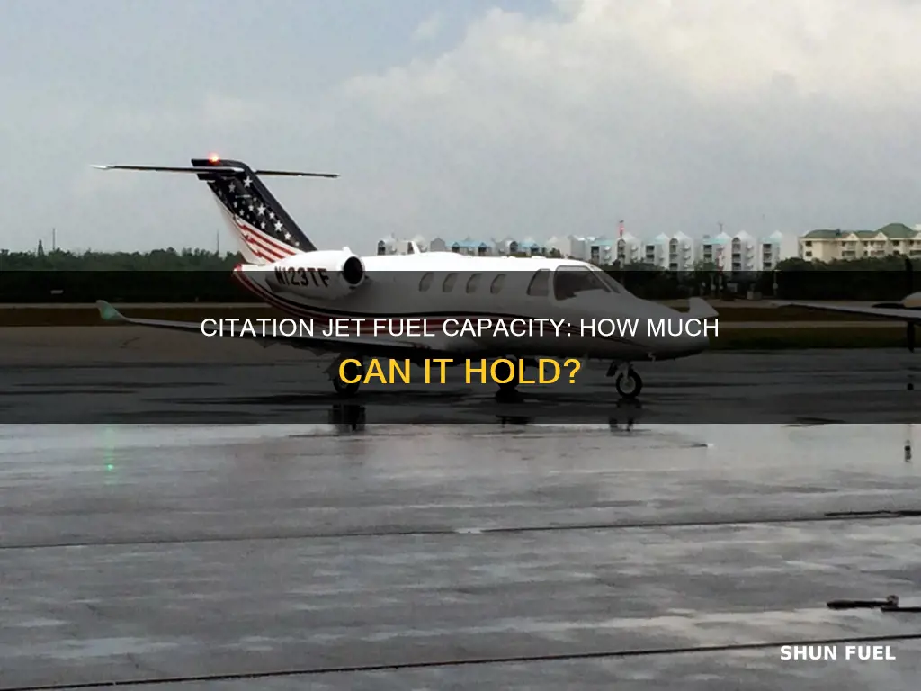 how much fuel does a citation hold