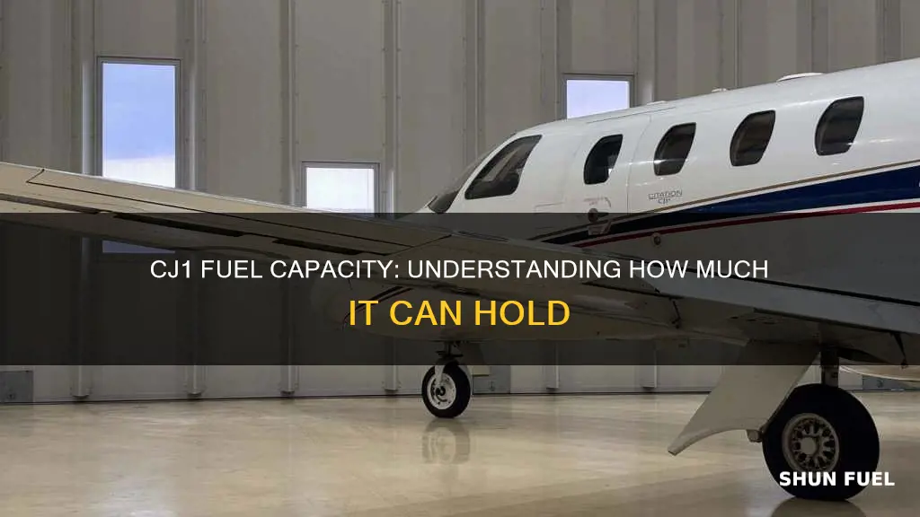 how much fuel does a cj1 hold