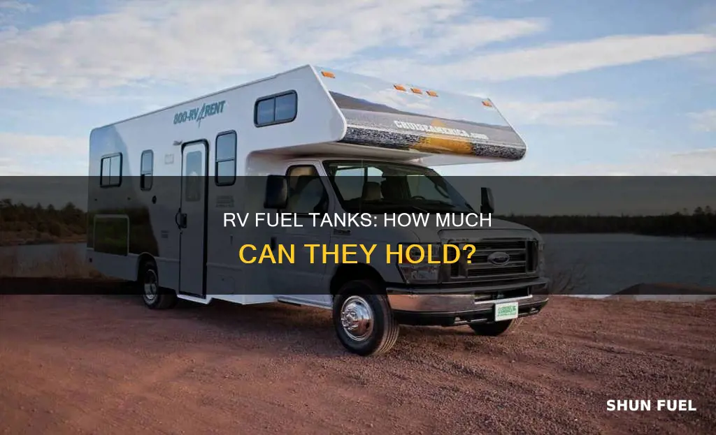 how much fuel does a coach rv hold