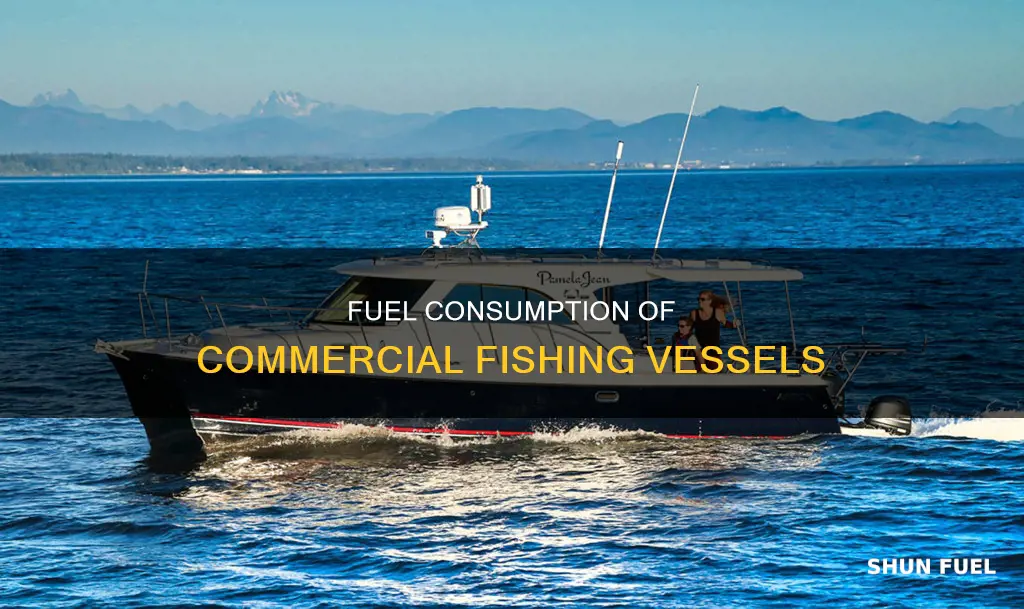 how much fuel does a commercial fishing boat use