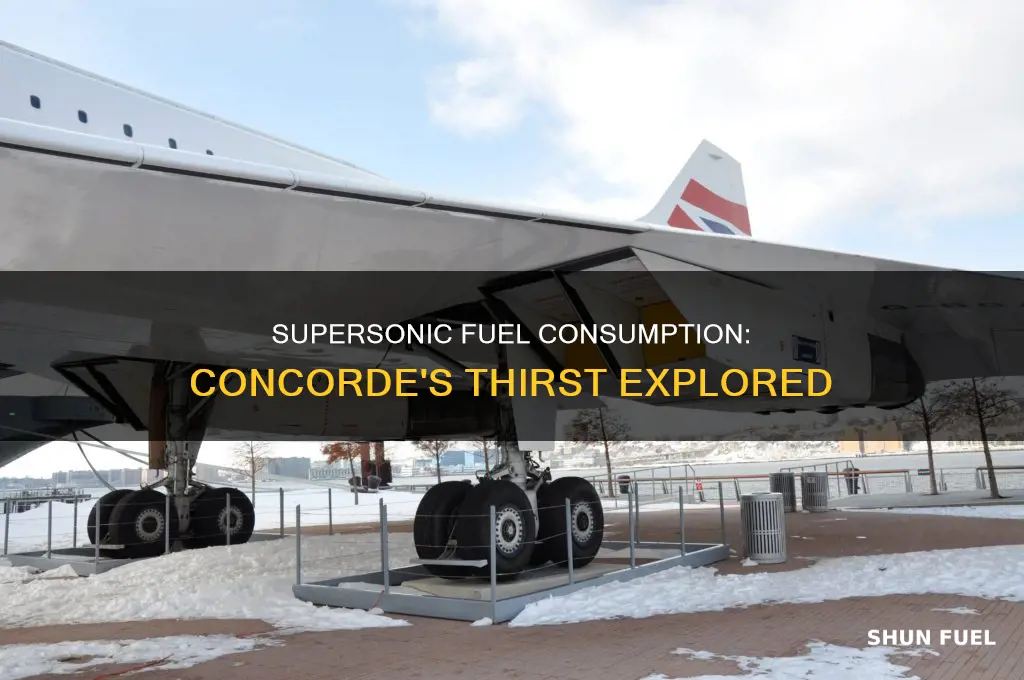 how much fuel does a concorde use