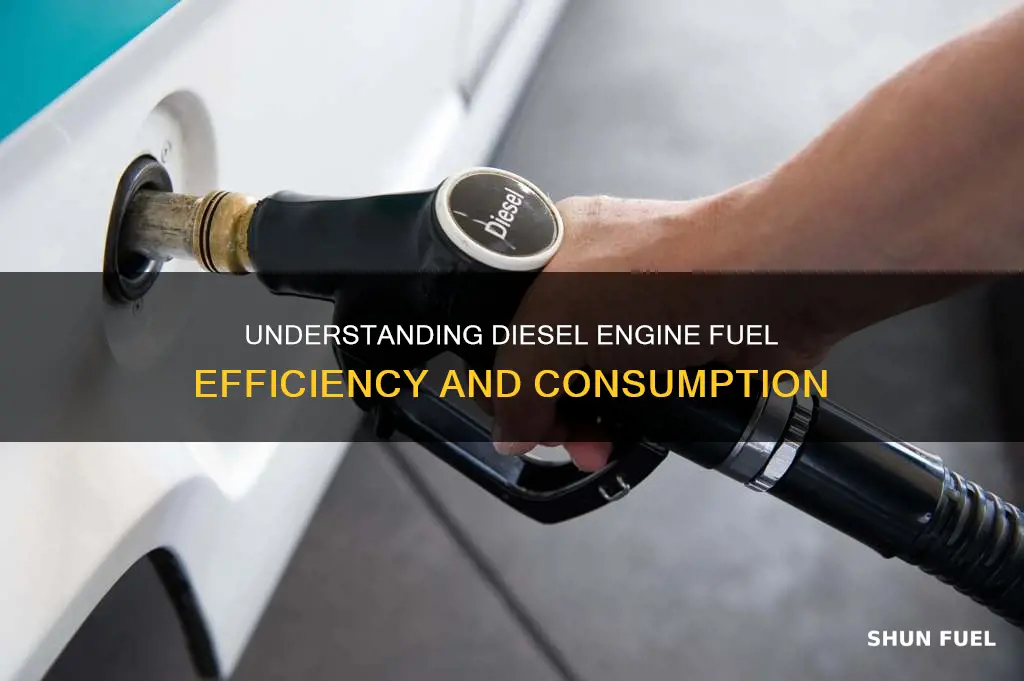 how much fuel does a diesel burn