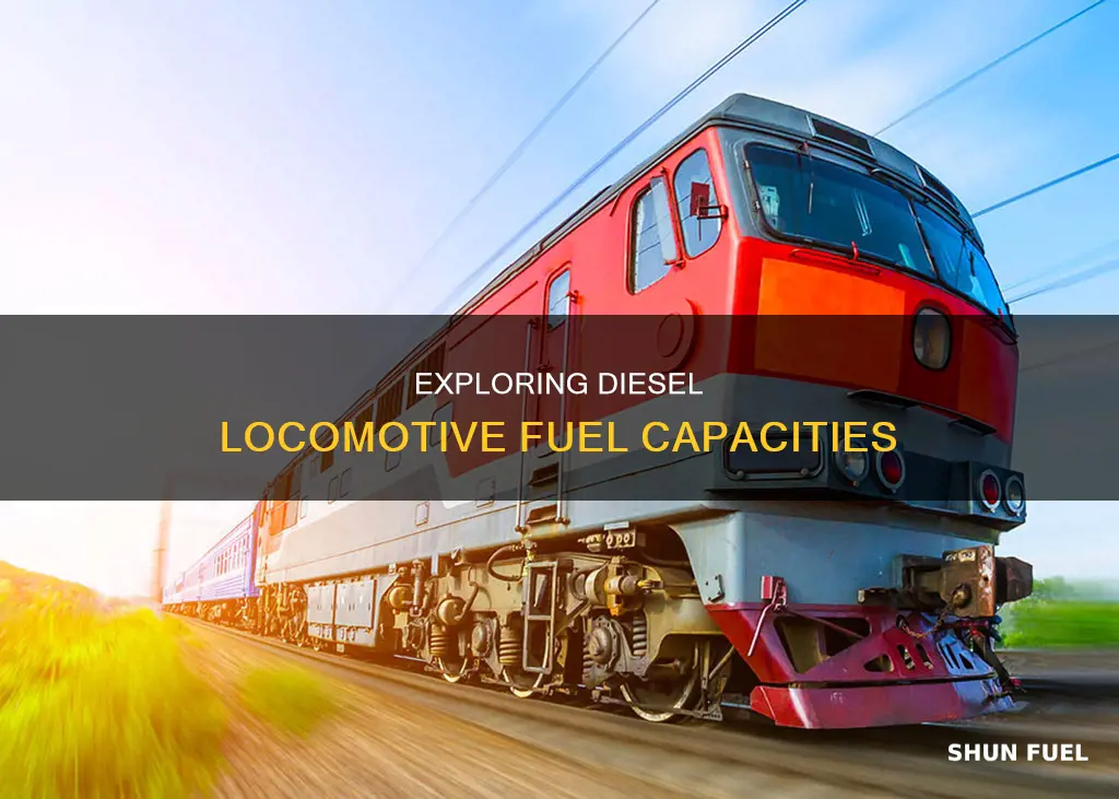 how much fuel does a diesel locomotive hold