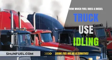 Idling Diesel Trucks: How Much Fuel Do They Consume?