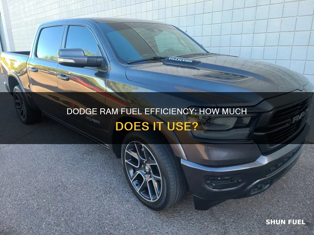 how much fuel does a dodge ram use