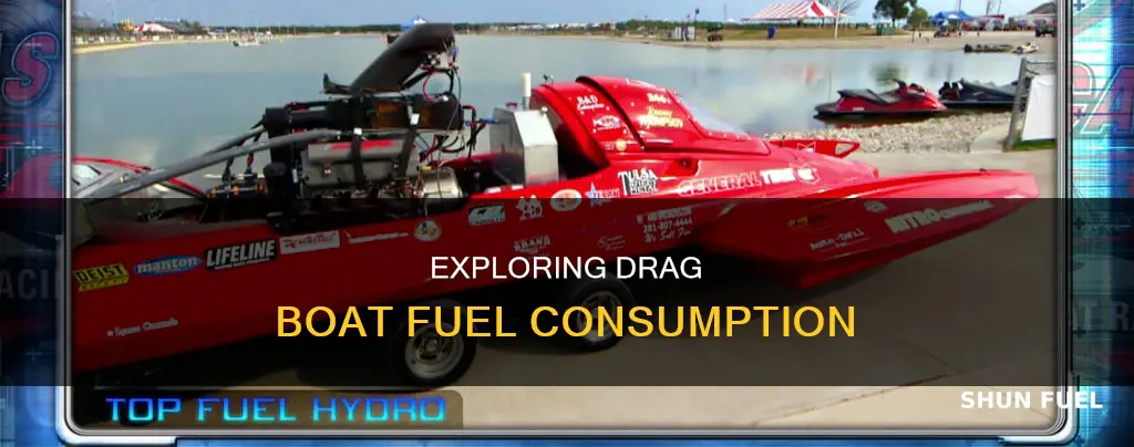 how much fuel does a drag boat use