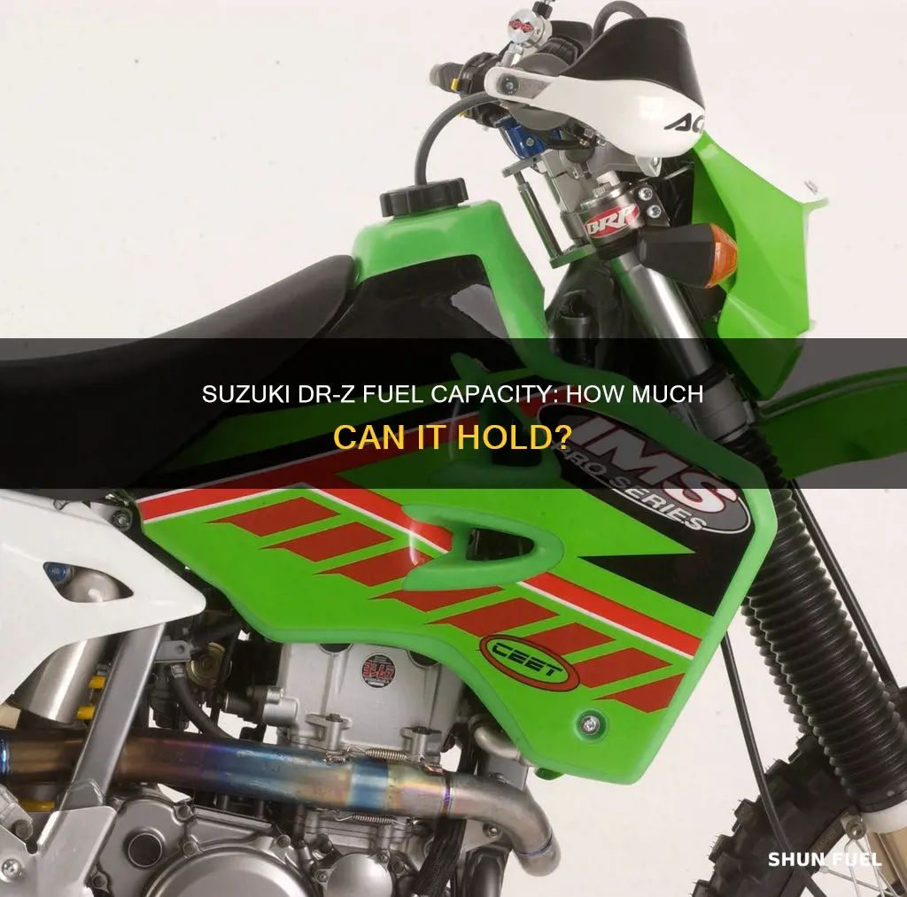 how much fuel does a drz hold