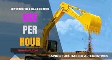 Excavator Fuel Efficiency: Hourly Consumption Rates