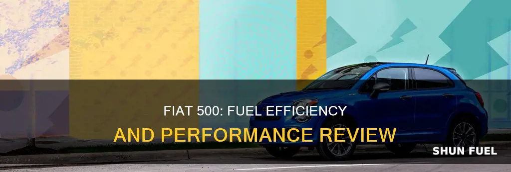 how much fuel does a fiat 500 use