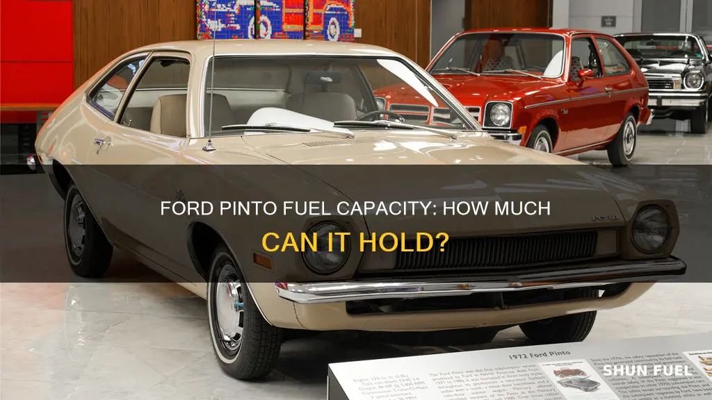 how much fuel does a ford pinto hold