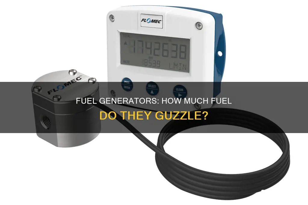 how much fuel does a fuel generator use satisfactory