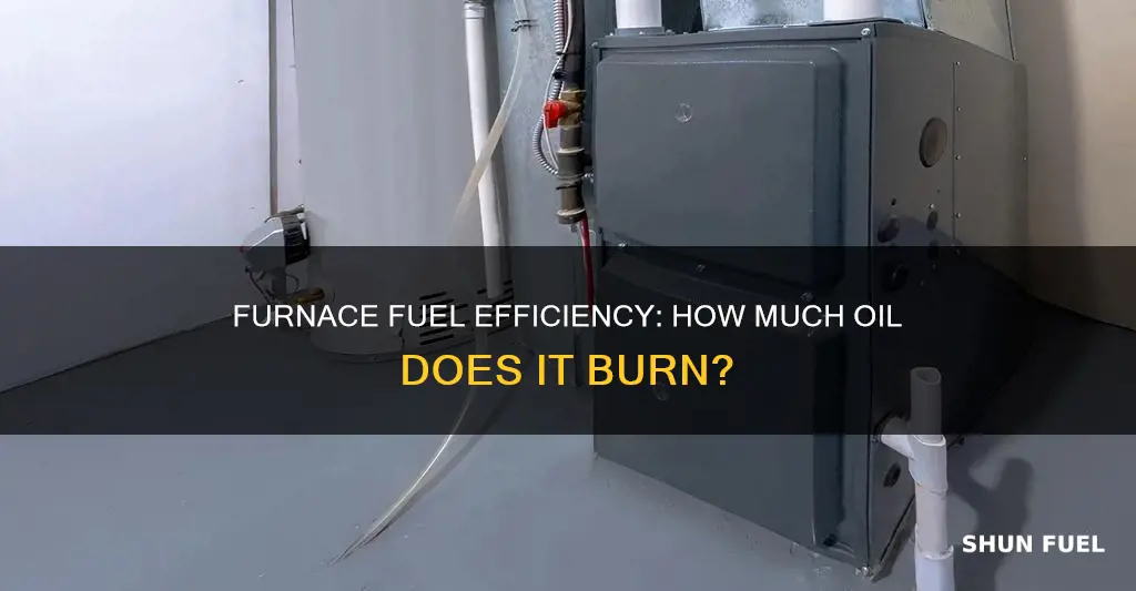how much fuel does a fuel oil furnace use