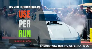 Fuel Consumption of Funny Cars: How Much Per Run?