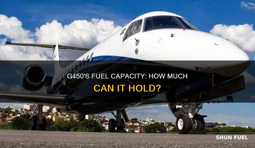 how much fuel does a g450 hold