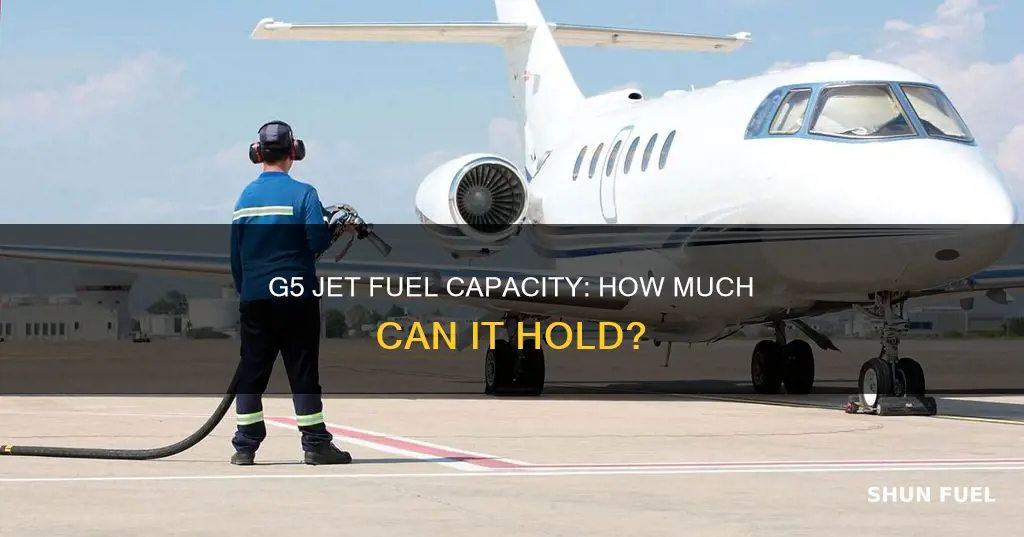 how much fuel does a g5 jet hold