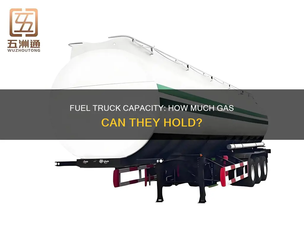 how much fuel does a gas truck hold