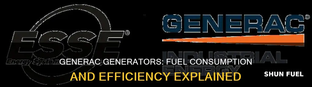 how much fuel does a generac generator use
