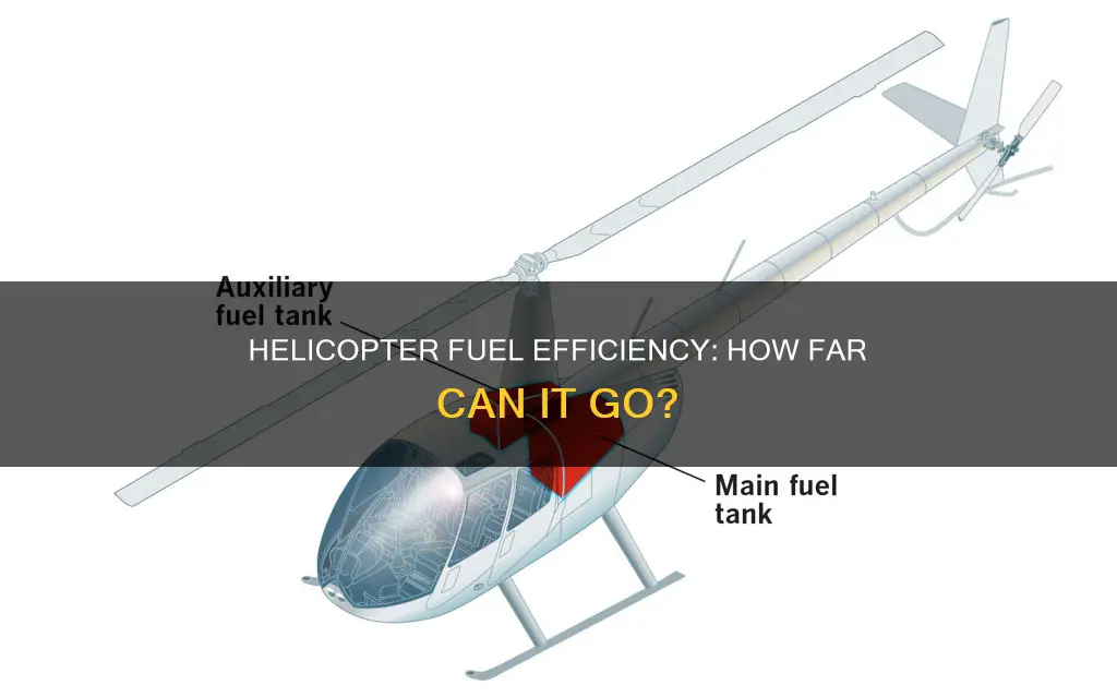 how much fuel does a helicopter consume per kilometer