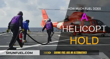 Helicopter Fuel Capacity: How Much Can They Hold?
