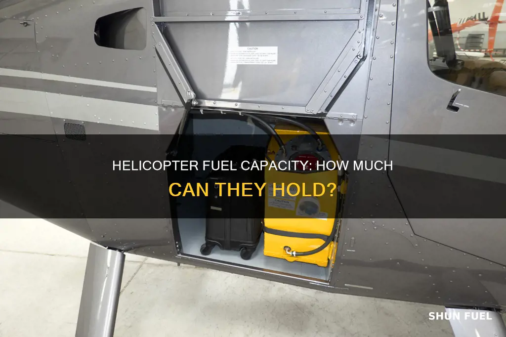 how much fuel does a helicopter hold