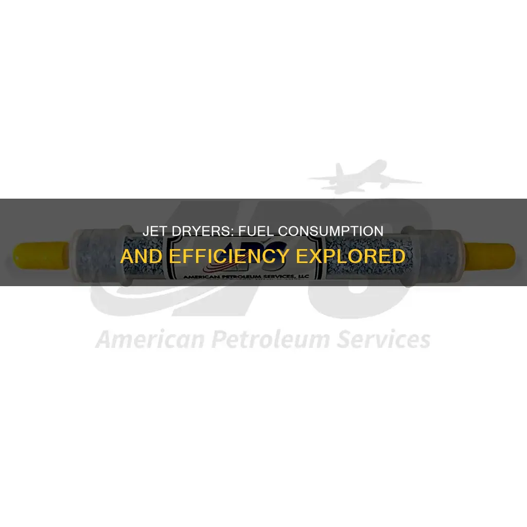 how much fuel does a jet dryer