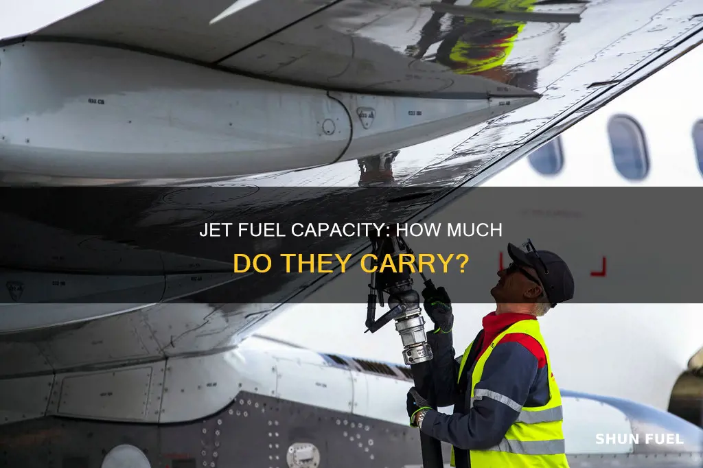 how much fuel does a jet liner carry