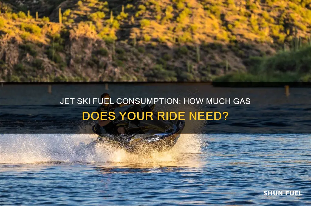 how much fuel does a jet ski use