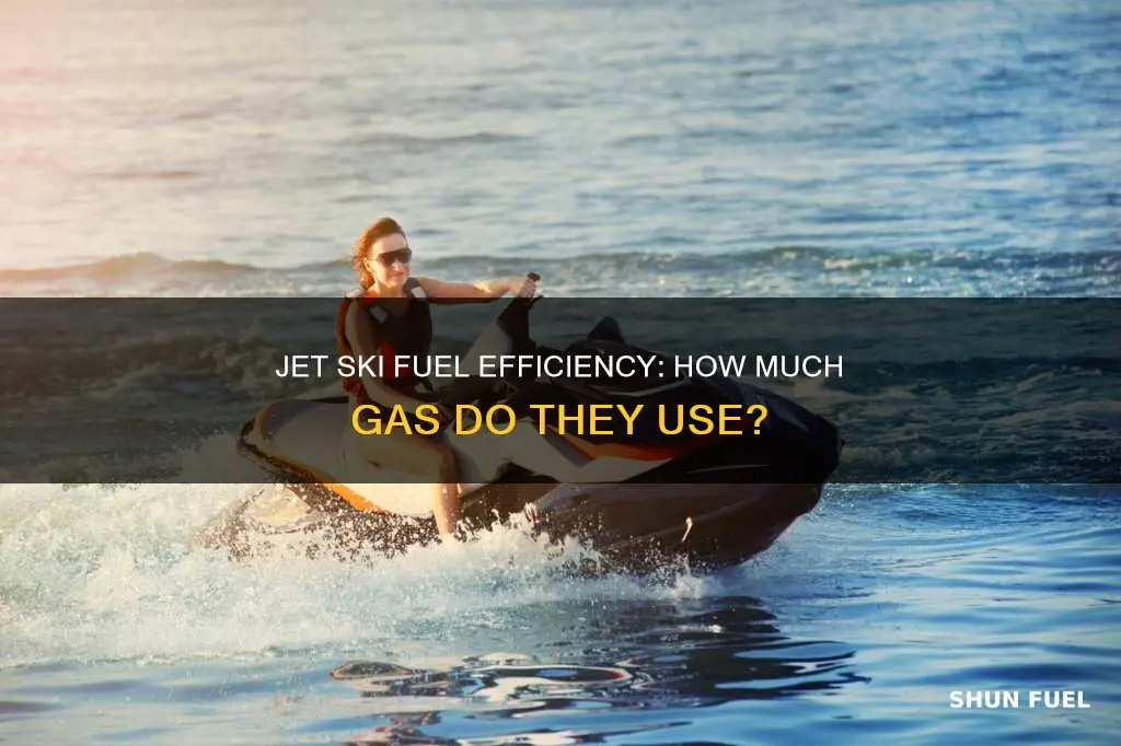 how much fuel does a jetski use