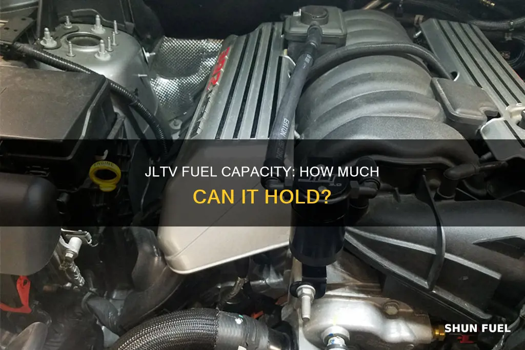 how much fuel does a jltv hold
