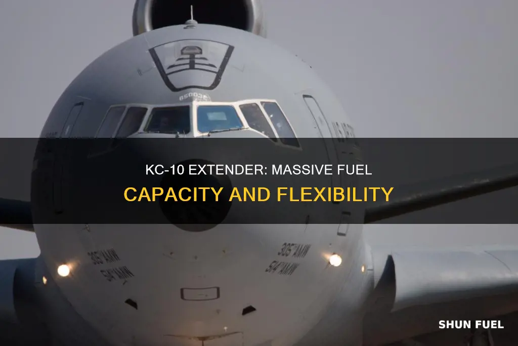 how much fuel does a kc 10 hold