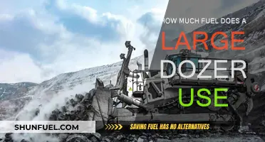 Large Dozer Fuel Efficiency: How Much Do They Consume?