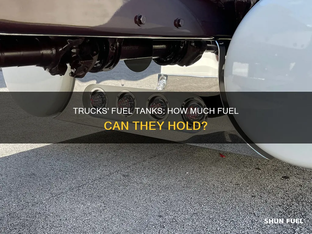 how much fuel does a light truck hold