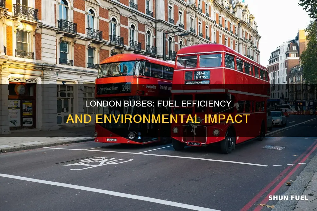 how much fuel does a london bus use