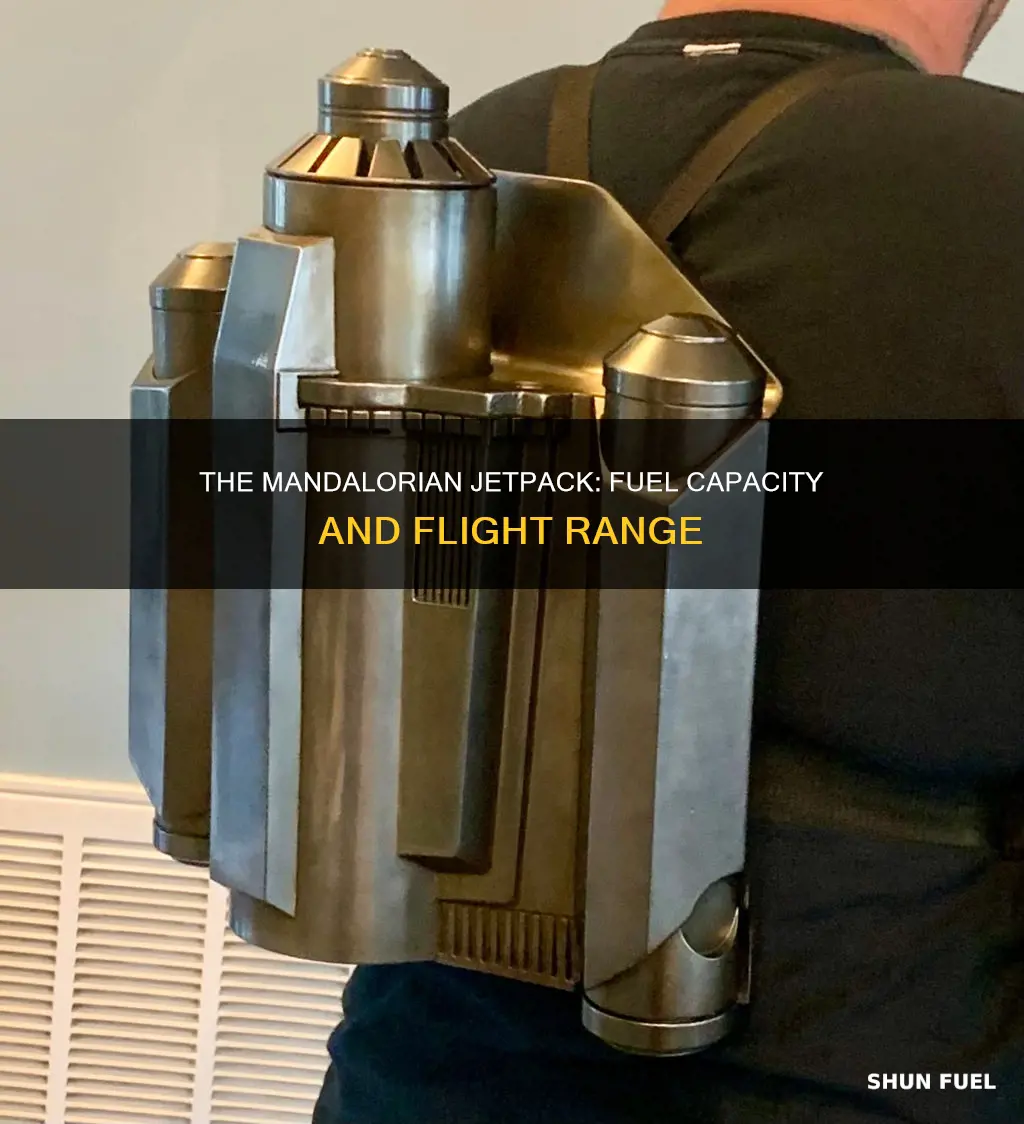 how much fuel does a mandalorian jetpack have