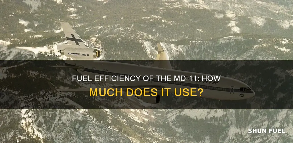 how much fuel does a md-11 use