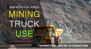 Massive Mining Trucks: Fuel Consumption and Efficiency