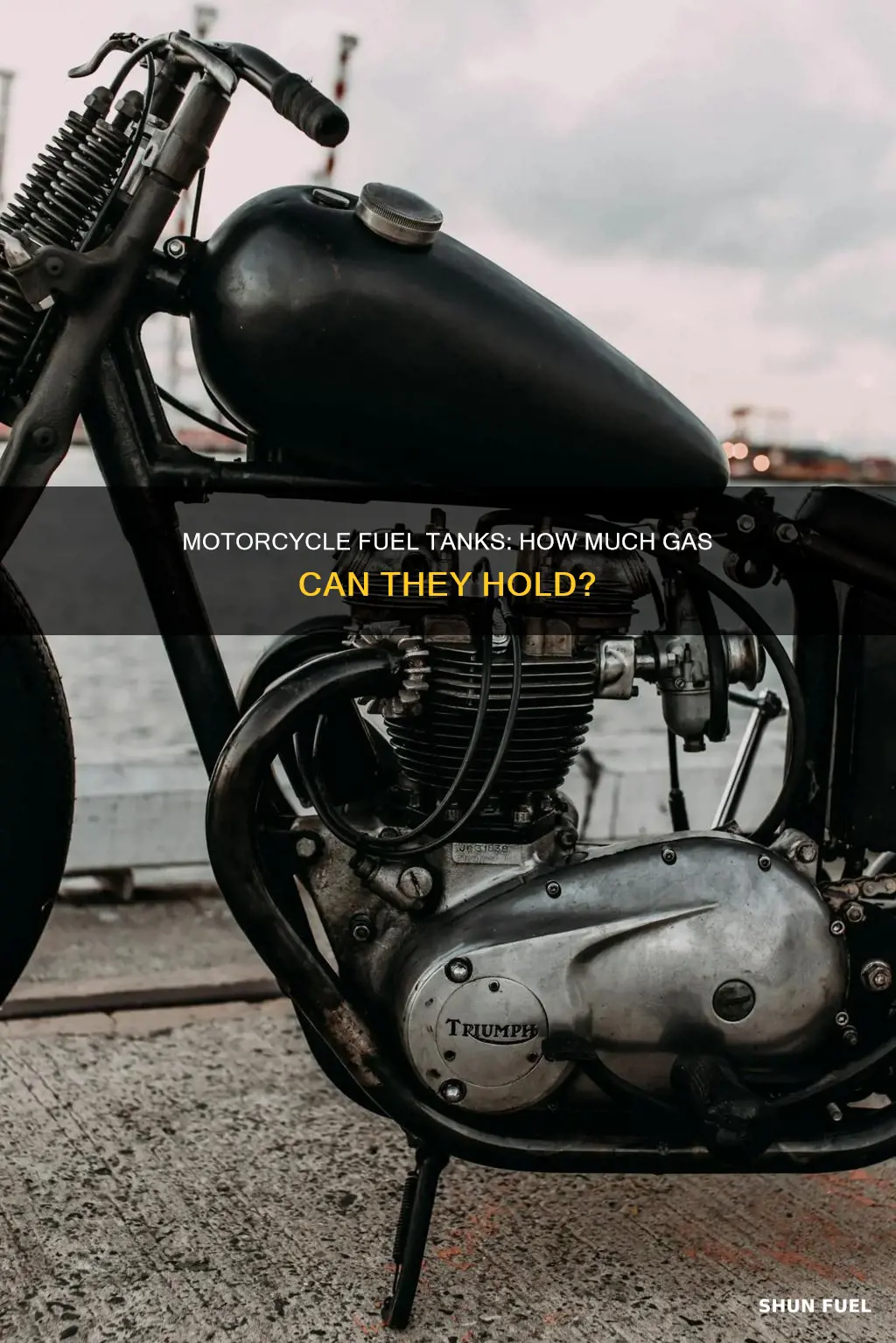 how much fuel does a motorcycle hold