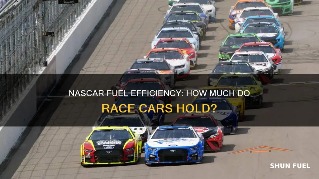 how much fuel does a nascar car hold