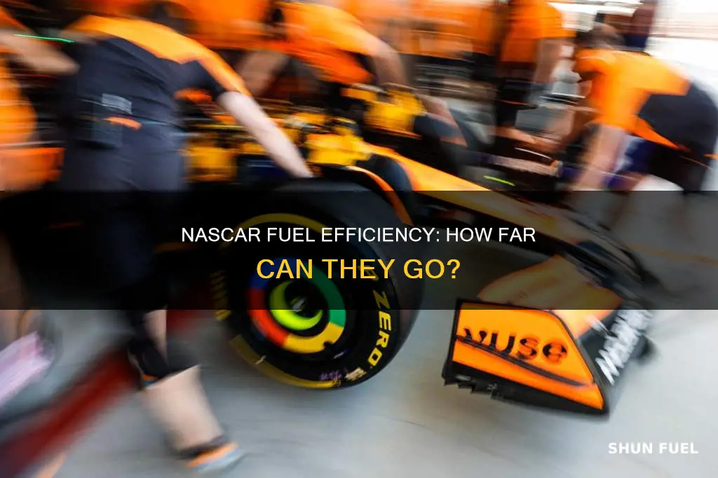 how much fuel does a nascar use per race