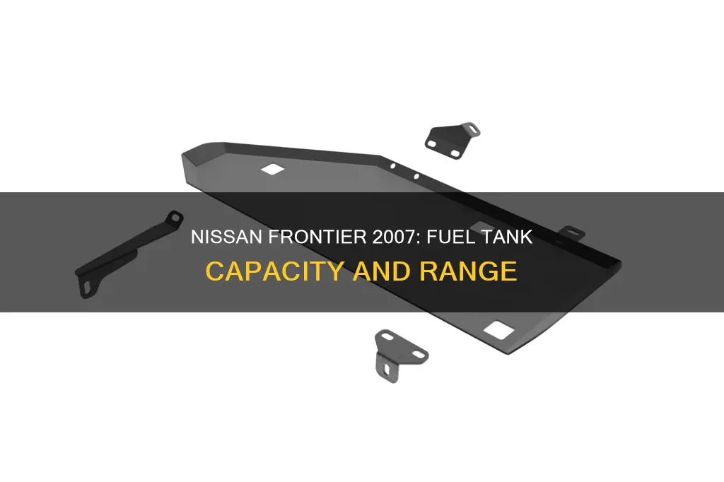 how much fuel does a nissan frontier 2007 hold