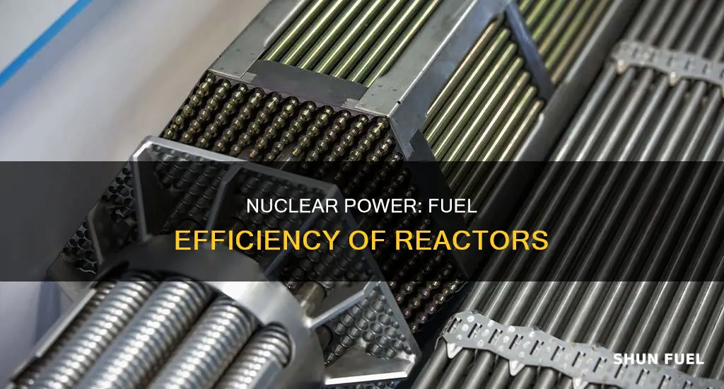 how much fuel does a nuclear reactor use
