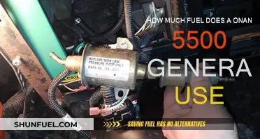 Onan 5500 Generator: How Much Fuel Does It Consume?